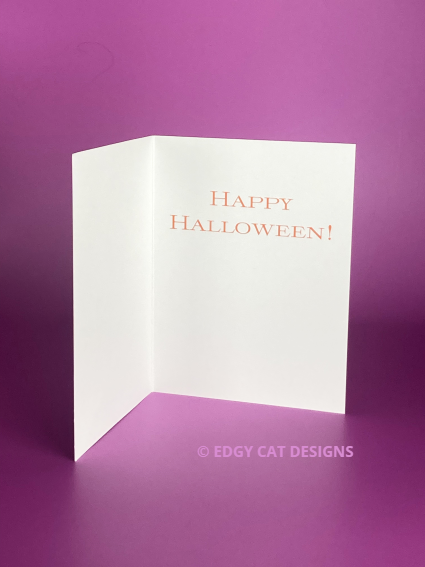Crescent Moon Happy Halloween