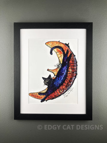 Halloween Crescent Moon