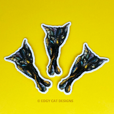 Cat Trance Sticker